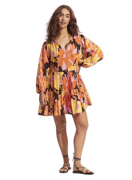 Seafolly W Palm Springs Tier Dress