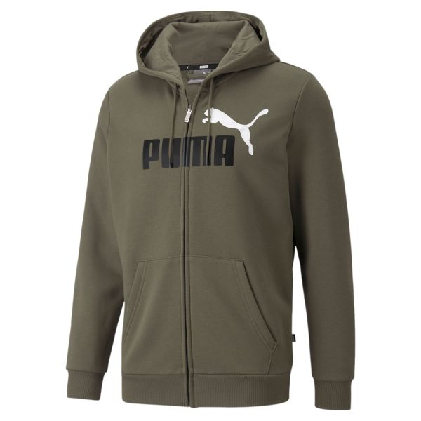 Puma M Essentials+ 2 Color Full Zip Hoodie