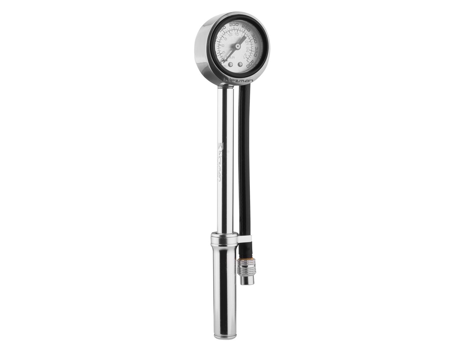 Birzman Zacoo Salut Shock Pump, Silver, One Size
