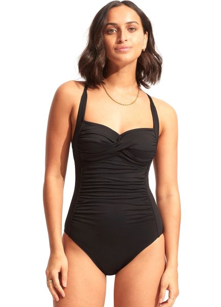 Seafolly W Seafolly Collective Twist Halter One Piece