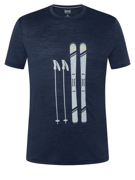 Super.Natural M Skiing Gear Tee