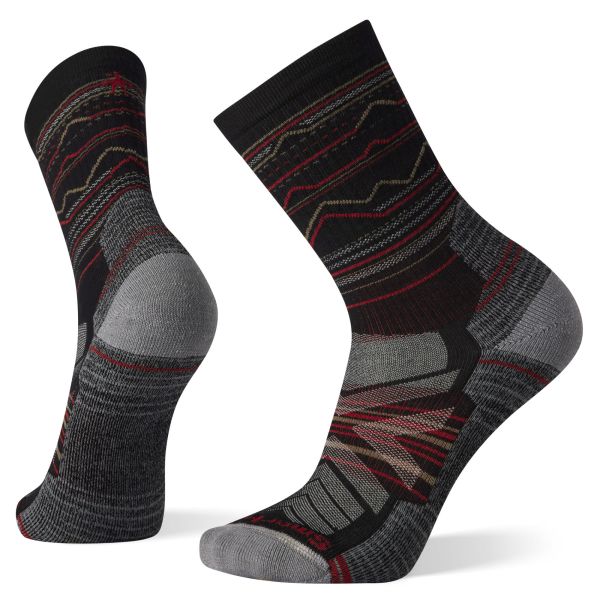 Smartwool M Hike Light Cushion Mountain Range Pattern Socks