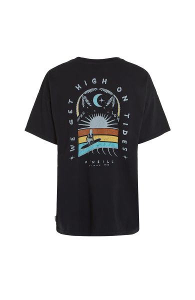 Oneill W Beach Vintage High On Tides T-Shirt