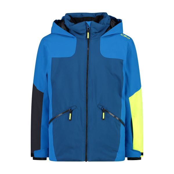 Cmp Boys Jacket Fix Hood Twill Ii