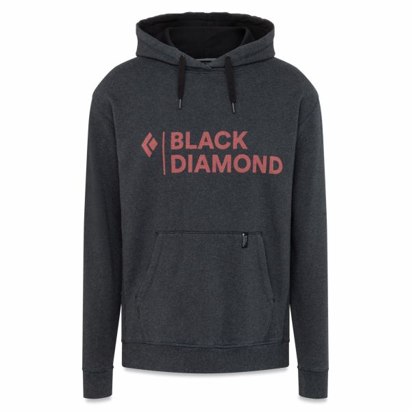 Black Diamond M Stacked Logo Hoody