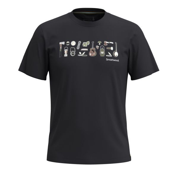 Smartwool M Gone Camping Graphic Short Sleeve Tee