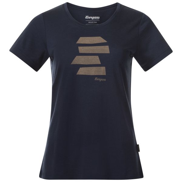 Bergans W Rabot Mount Wool Tee