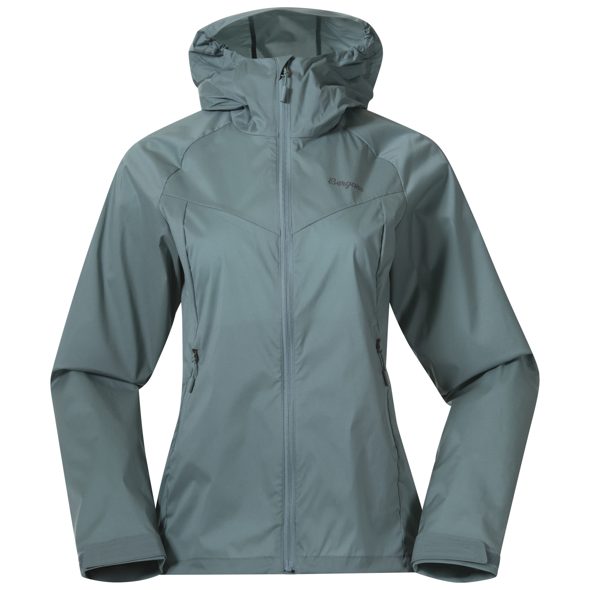 Bergans W Microlight Jacket, Grey Sage, M