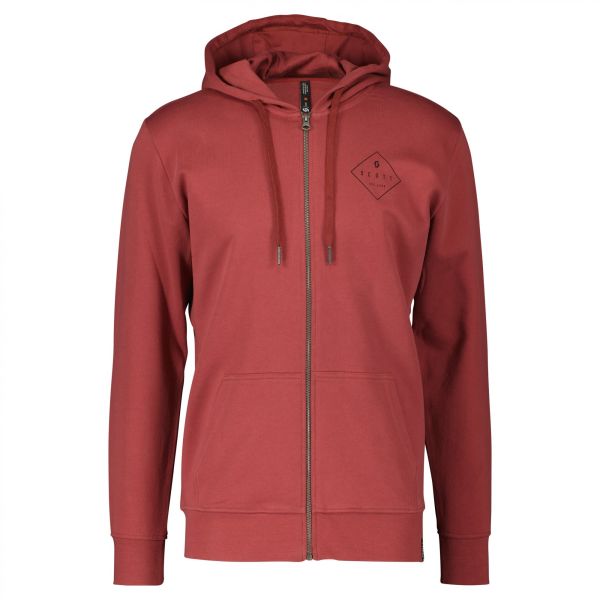 Scott M Casual L/Sl Zip Hoody