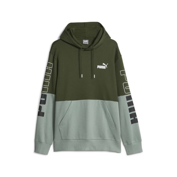 Puma M Puma Power Colorblock Hoodie Fl