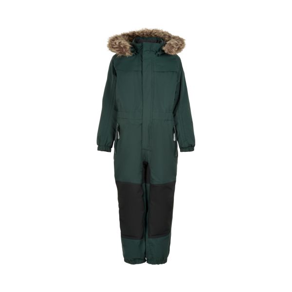 Color Kids Kids Coverall With Fake Fur 1
