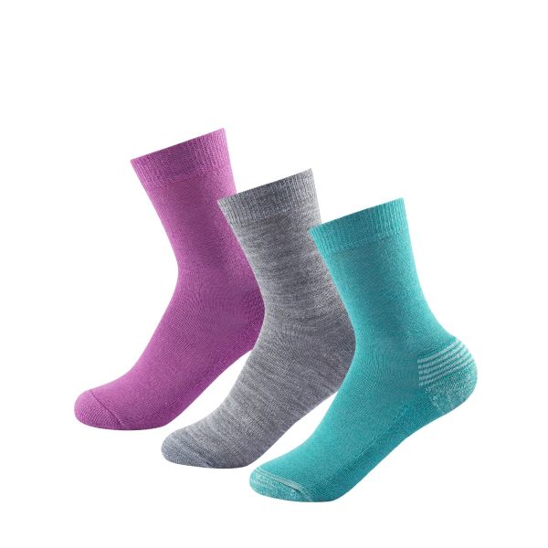 Devold Daily Merino Medium Sock 3-Pack Kid (Vorgängermodell)