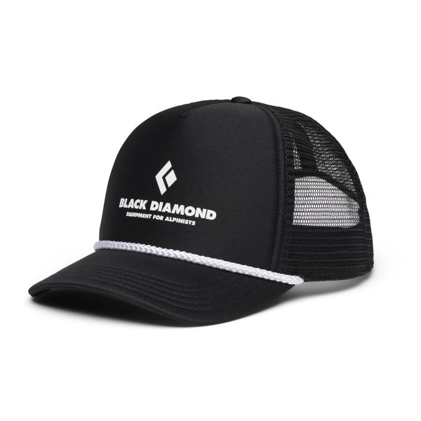 Black Diamond Flat Bill Trucker Hat