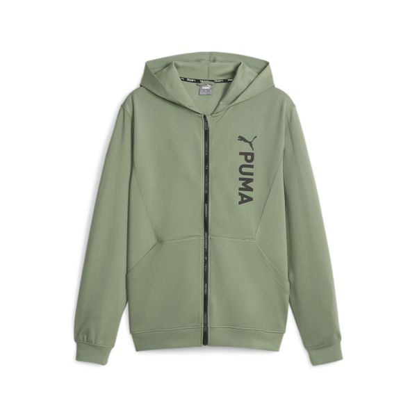 Puma M Puma Fit Double Knit Fz Hoodie