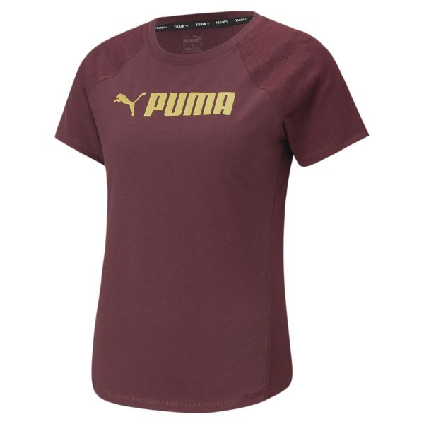 Puma W Puma Fit Logo Tee