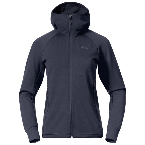 Bergans W Rabot Merino Tech Midlayer Hoodie