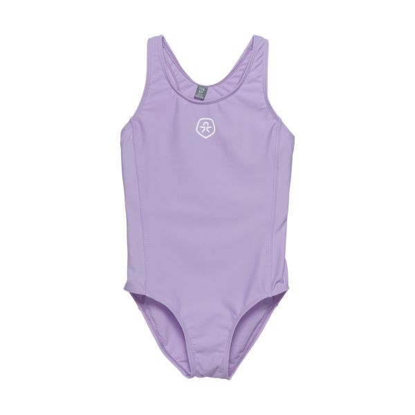 Color Kids Girls Swimsuit Solid
