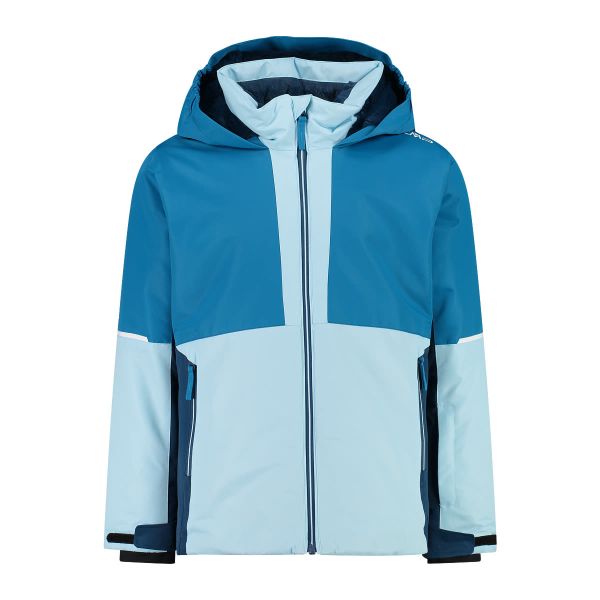 Cmp Girls Jacket Fix Hood Twill