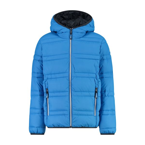 Cmp Boys Jacket Fix Hood Nylon