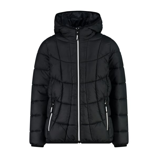 Cmp Girls Jacket Fix Hood Nylon