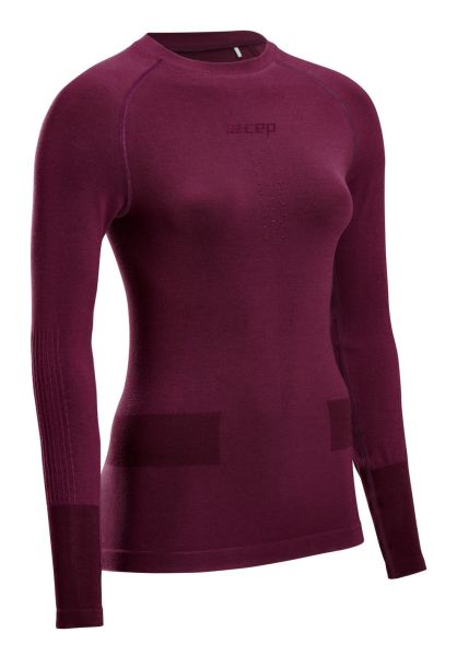 Cep W Merino Baselayer Shirt Skiing