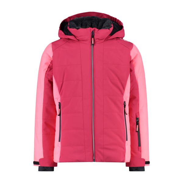 Cmp Girls Jacket Fix Hood Twill Ii