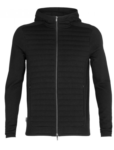 Icebreaker M Zoneknit Ls Zip Hoodie - Kollektion 2024