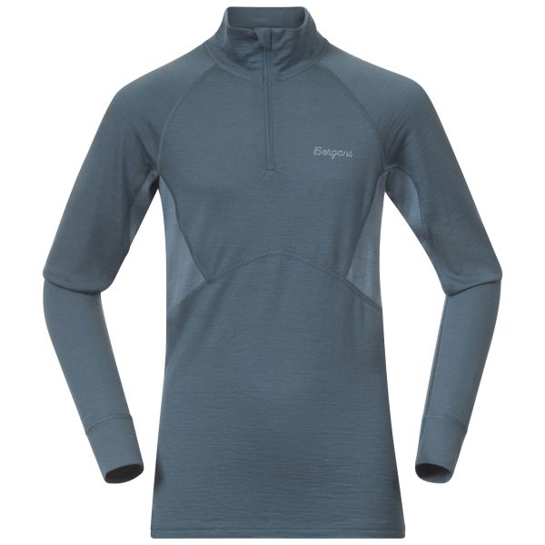 Bergans Youth Inner Pure Merino Half Zip