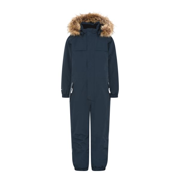 Color Kids Kids Coverall With Fake Fur 3