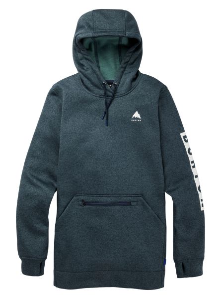 Burton W Oak Long Pullover Hoodie