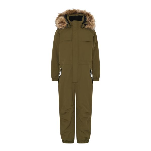 Color Kids Kids Coverall With Fake Fur 3