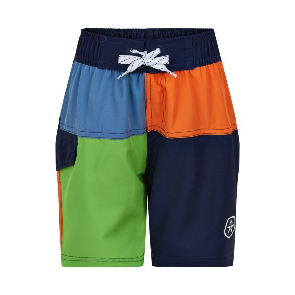 Color Kids Boys Swim Shorts Colorblock