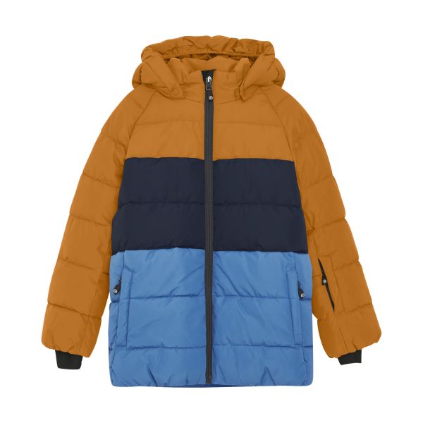 Color Kids Boys Ski Jacket Colorblock Quilt