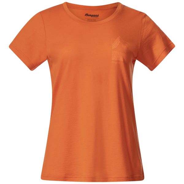 Bergans W Rabot Mount Wool Tee