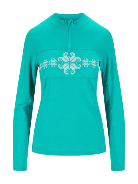 Dale Of Norway W Falkeberg Baselayer Half Zip Sweater