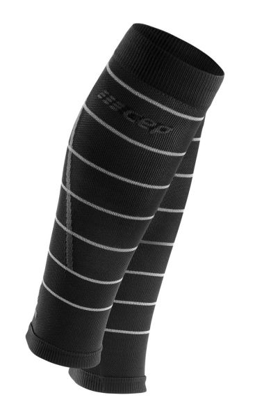 Cep M Reflective Compression Calf Sleeves
