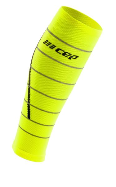 Cep W Reflective Compression Calf Sleeves