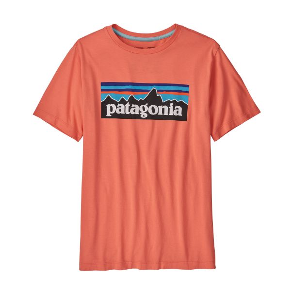 Patagonia Kids Regenerative Organic Cotton P-6 Logo T-Shirt