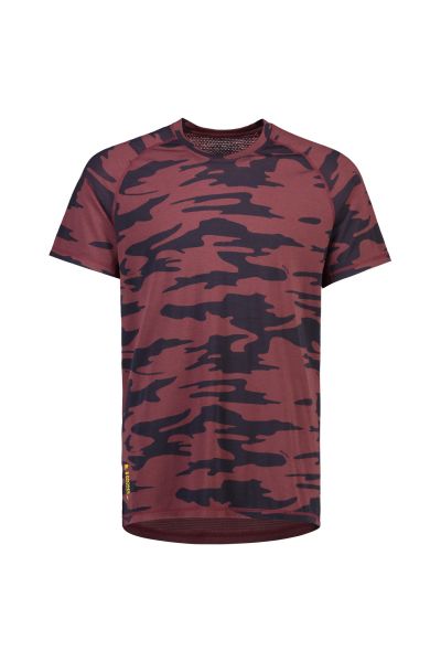 Mons Royale M Temple Tech T-Shirt Print
