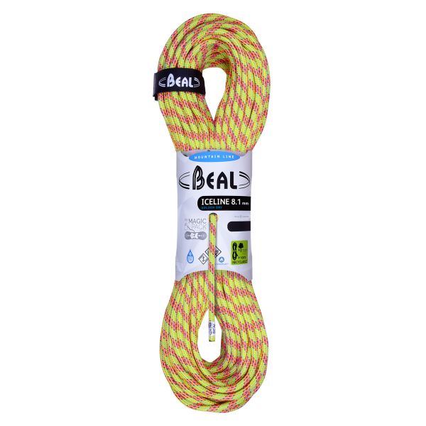Beal Ice Line Unicore 8.1Mm 60M Golden Dry