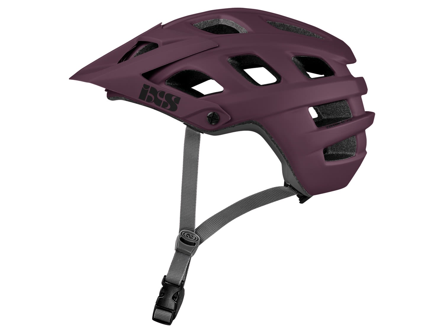 Ixs Trail Evo Helmet, Raisin, S-M
