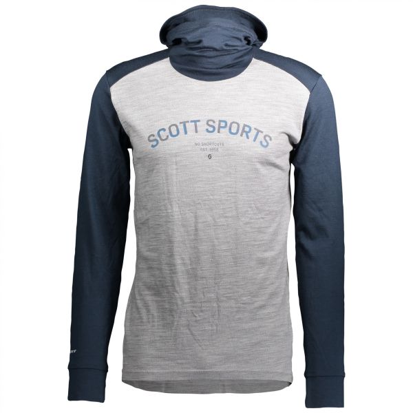 Scott M Defined Merino L/Sl Hoody