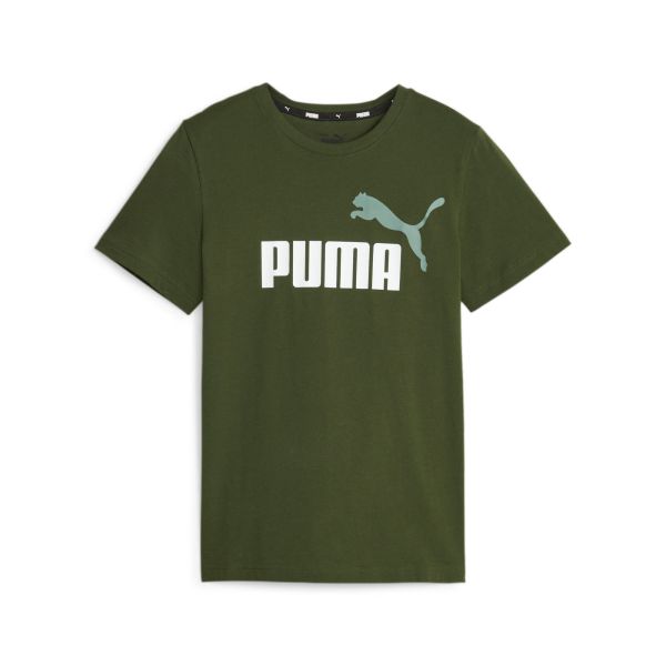 Puma Boys Ess+ 2 Col Logo Tee