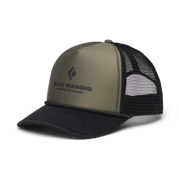 Black Diamond Flat Bill Trucker Hat