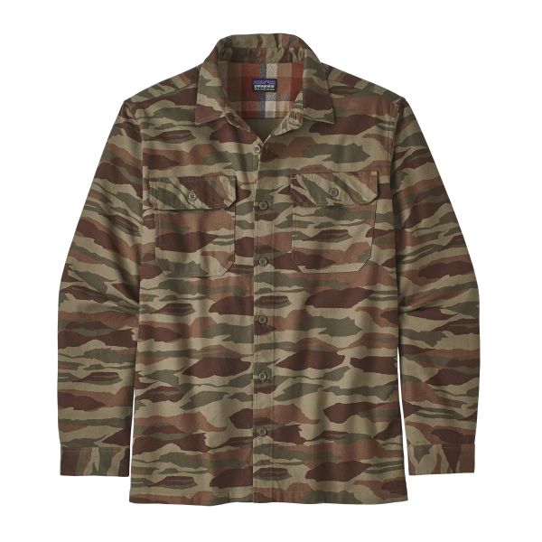 Patagonia M Long-Sleeved Fjord Flannel Shirt