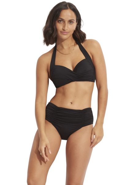 Seafolly W Collective Twist Soft Cup Halter