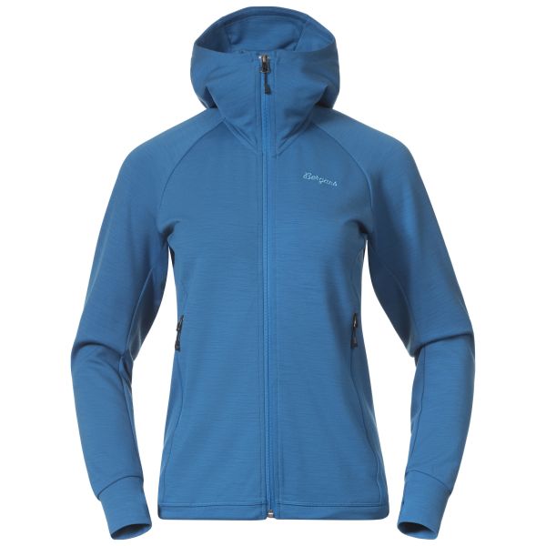 Bergans W Rabot Merino Tech Midlayer Hoodie