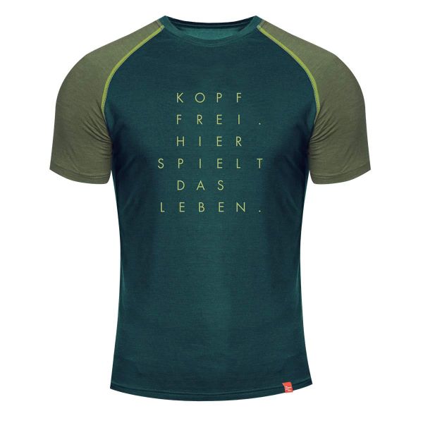 Ein Schöner Fleck Erde M Kopf Frei Merino 160 Kurzarmshirt