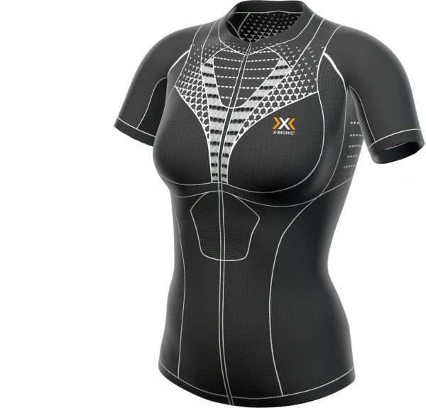 X-Bionic W Twyce Biking Shirt Short Sleeves Full-Zip