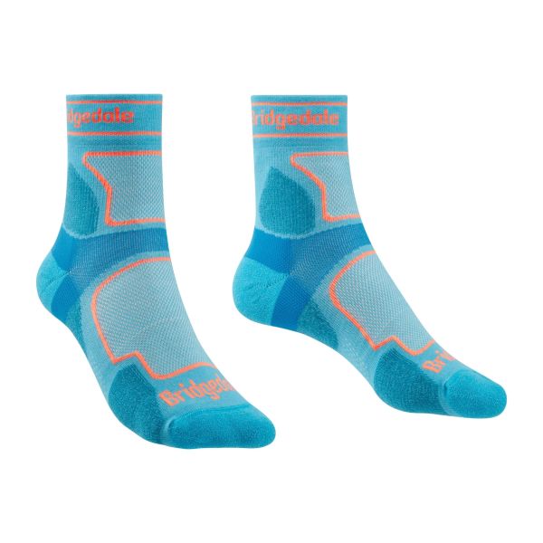 Bridgedale W Trail Run Ultralight T2 Coolmax Sport 3/4 Crew
